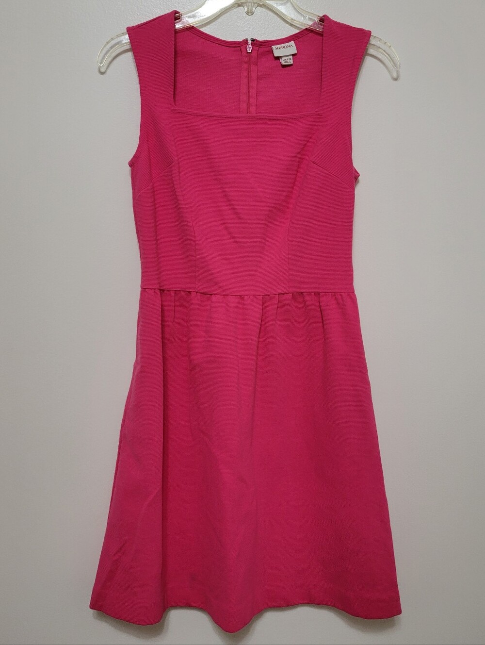 Merona Pink Squareneck Dress